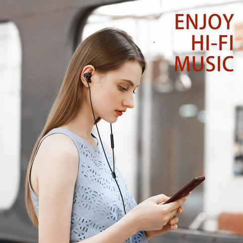 USB Type C Headphones Stereo in-Ear Earbud? Hi-Fi Digital DAC with Mic&Volume Control, Compatible with Samsung Galaxy S22/S21/S20/NOTE20, iPad Pro...