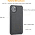 molzar MAG Series for iPhone 11 Pro Max Case, Built-in Metal Plate for Magnetic Mount, Works with Qi-Certified Chargers, Compatible with iPhone 11...