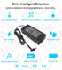 19.5V KDL-40R510C KDL-48R510C Docking Station AC Charger Adapter for Sony LCD TV Bravia KDL48W600B KDL-48W650D KDL32W600D KDL-40W KDL-40R KDL-42W ...