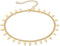 FUNEIA Gold Ankle Bracelets for Women 14K Gold Plated Anklet for Women Daisy Moon Star Evil Eye Anklet Boho Beach Foot Chain Adjustable Dainty Foo...