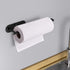 VAEHOLD Self Adhesive Paper Towel Holder Under Cabinet Mount, Wall Mounted Paper Towel Roll Holder for Kitchen, Bathroom, Wall - SUS304 Stainless ...