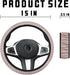 15 Inch Car Steering Wheel Cover, Anti-Slip Non-Slip Breathable Elastic Soft Comfortable Automotive Steering Wheel Protector Cover for Men Women, ...