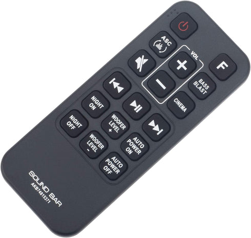 AKB74815371 Replacement Remote Control fit for LG Sound Bar Soundbar SJ4 SPH4B-W SL3D SK4D SJ3 SPJ4B-W...