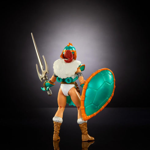 Masters of the Universe Origins Turtles of Grayskull Teela Action Figure Toy in Turtle Inspired Armor, 16 Articulations, TMNT & MOTU Crossover...