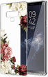 for Galaxy Note 9 Case, Note 9 Case with Flowers, Slim Shockproof Clear Floral Pattern Soft Flexible TPU Back Phone Cove for Samsung Galaxy Note 9...