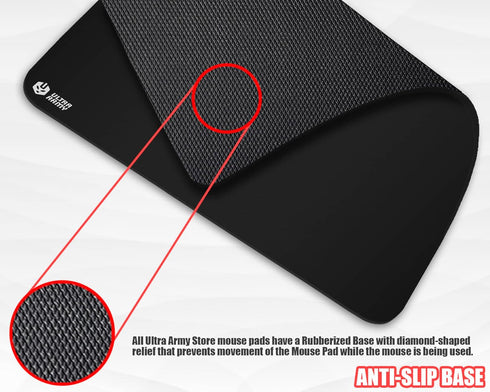 Mouse Pad Small - 7 x 5 inch x 2mm - for TRAVEL - ANTI SLIP BASE - SMOOTH SURFACE- COMFORT and PRECISION – COOL, CUTE and FUNNY DESK ACCESSORIES –...