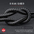 Lightning Cable 3ft, Braided Nylon Metallic iPhone Charger Cord, (MFi Certified) Lightning & Sync Cable Compatible iPhone 14/13 mini/13/12/11 Pro ...