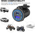 83W USB C Car Charger Socket 12V/24V Multiple USB Outlet with Power Switch, 65W PD3.0& QC3.0 Fast Charge Car USB Port Socket for Car Boat Marine T...