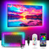 LED Lights for TV, TV LED Backlight 9.84 ft RGB TV LED Lights That Change with TV Lights Behind,USB LED Strip Lights for TV with Remote APP Contro...