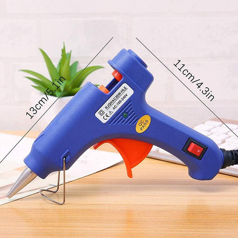 Mini Hot Glue Gun with 30 Refill Sticks, Professional Tool with Stand...