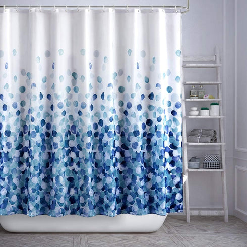ARICHOMY Shower Curtain, Polyester Farmhouse Shower Curtain Set Bathroom Fabric Fall Curtains Waterproof Colorful Funny with Standard Size 72 by 7...