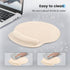 Soqool Ergonomic Mouse Pad with Comfortable and Cooling Gel Wrist Rest Support and Non-Slip PU Base for Easy Typing Pain Relief, Durable and Washa...