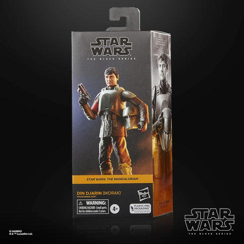 STAR WARS The Black Series Din Djarin (Morak) Toy 6-Inch-Scale The Mandalorian Collectible Action Figure, Toys for Kids Ages 4 and Up...