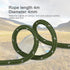 8 Pack 4mm Guy Lines Ultralight Tent Cords with Aluminum Adjuster Tensioner Outdoor Camping Guylines Ropes for Tent Tarp,Climbing,Hiking Backpacki...