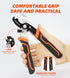 Multi Tool, Wire Stripper, Wire Cutters, Crimper Tool , Multi-Purpose Electrician Tool is 7-Inch Long multifunctional scissors...