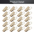 MroMax 60PCS Curtain Clip Hook Set Clips for Curtain Photos Home Decoration Art Craft Display Light Gold...