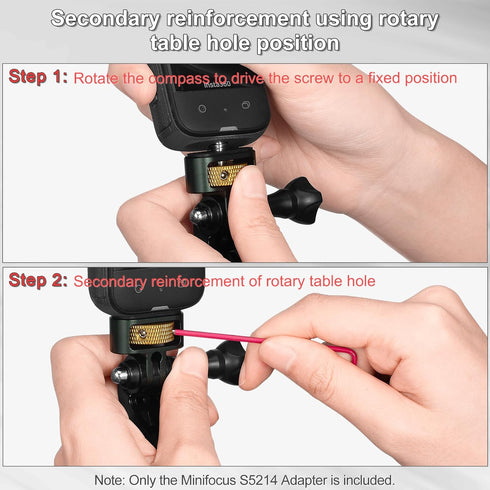 Gopro to 1/4" Adapter, Aluminum CNC Gopro Tripod Mount for Gopro Hero 12/11/10/9/8, Insta360 X4/X3, DJI Osmo, AKASO and Other Standard 1/4" Access...
