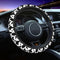 Cow Print Steering Wheel Cover for Women Cute Car Steering Wheel Cover Anti Slip and Sweat Absorption Comfortable Auto Steering Wheel Protector Ca...