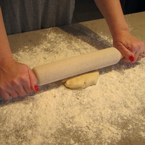Treasure Gurus 2pc Premium Rolling Pin Cover Set Pastry Baking Roller Cloth Non Stick Kitchen Tool Accessory...