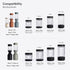 Beast 500mL Blending Vessel + Storage Lid | Compatible with 1000W Beast Blender | Blend Smoothies and Shakes (Carbon Black)...