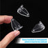 12 Pieces 1 Inch Hold Down Brackets Clear Plastic Hooks Blind Holder Replacements for 1 Inch Mini Horizontal Blinds Shades Windows Doors...