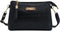 PORT&LOTUS Casual Crocodile Pattern Crossbody Bags Tassels Zipper Shoulder Bag Ladies Purses for Women...