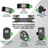Bulletpoint Mounting Solutions Dash Mount 4.7" Arm Compatible with iPhone and Android Smartphones - Fits 20mm Attachment Ball...
