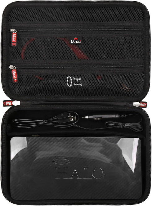 Mchoi Hard Case Suitable for Halo Bolt Air 58830/58830/57720 / ACDC Max 55500 mWh Portable Emergency Power Kit, Waterproof Shockproof Car Jump Sta...