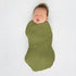 SwaddleDesigns Cotton Muslin Swaddle Blanket, Receiving Blanket for Baby Boys & Girls, 46x46 inches, Green Turtle...