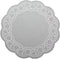 LJY 100 Pieces White Lace Round Paper Doilies Cake Packaging Pads Wedding Tableware Decoration (10.5 Inch)...
