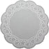 LJY 100 Pieces White Lace Round Paper Doilies Cake Packaging Pads Wedding Tableware Decoration (10.5 Inch)...
