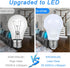 4 Pack LED Light Bulbs 40 watt Equivalent, Daylight 5000K, A19 Standard Light Bulbs, E26 Medium Base, Non-Dimmable...