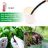 Kalolary 20PCS Drip Emitters for Irrigation, 1/4 Inch Drip Irrigation Emitters Parts 360 Degree Adjustable Water Flow Sprayer with Stake for 4/7mm...