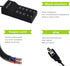 USB Charger,100W USB Charging Station with 10-Port(6 USB-A Port&2 USB-C Port&2 PD20W) Compatible with iPhone 15/14/13/13pro Max 12/12 Mini/12Pro/1...