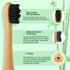 Bamboo Electric Toothbrush Replacement Heads with Plant-Based Bristle Compatible with Philips Sonicare 4 Pack (Waved Soft Bristle)...