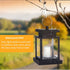 Solar Lanterns Outdoor Waterproof, Garden Hanging Flickering Flameless LED Candle Lighting, Solar Powered Lights for Decorative Yard, Table, Patio...