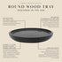 Sweet Water Decor Black Wood Tray for Home | Kitchen and Bathroom Dispenser Holder | Jewelry Dish | Wooden Soap Holder for Bottles | Trays for Cou...
