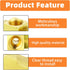 GASHER 2PCS Brass Brake Line Tee Fittings 7/16"-24 Threads Inverted Flare Female Union for Fuel/AIR/Lquid/Gas...