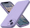 CellEver Heavy-Duty Silicone Case for iPhone 14 - Military Drop Protection, Camera Shield, Scratch-Free Interior, Light Purple...