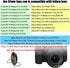67mm Camera Lens Cap Draduo Camera Lens Cover Snap-On Center Pinch Compatible with Nikon Canon Sony Camera...
