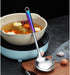Berglander Cooking Ladle, Stainless Steel Rainbow Handle Soup Ladle Soup Spoon With Titanium Plating, Metal Ladle For Cooking, Colorful Handle Kit...