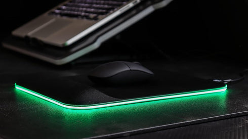 i-rocks C45E RGB Mousepad with Wrist Rest...