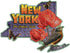 Wendy Gold New York Shaped Mini Puzzle, 100 Pieces, 8” x 9.75” – Die-Cut Jigsaw Puzzle Featuring Art by Bestselling Artist Wendy Gold – Makes a Gr...