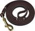 Reopet 4 Feet / 5 Feet / 6 Feet Genuine Leather Small & Medium Dog Leash,Real Leather - (3/8" X 4', Brown)...