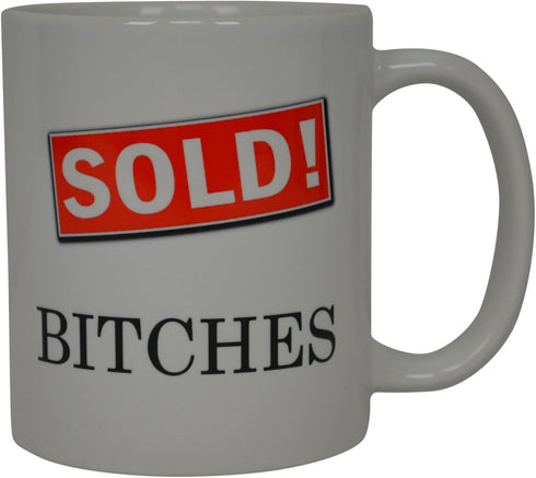 Rogue River Tactical Realtor Coffee Mug Sold Best Funny Real estate Agent Novelty Cup Gift Idea For Men Women Office Employee Boss Coworkers...