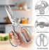 Kitchen Scissors, All Purpose Heavy Duty Kitchen Shears for Food,Metal Handle Stainless Steel Cooking Scissors for Chicken,Poultry,Meat,Herbs,Fish...
