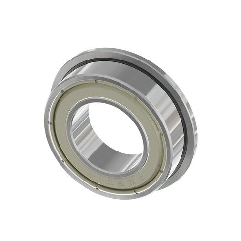 F6901ZZ 4PCS Flange Ball Bearing 12×24×6mm Double Metal Shielded Flanged Bearing Chrome Steel ABEC-1(P0) Z2 Deep Groove Ball Bearing for Industria...