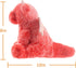 Apricot Lamb Toys Plush Red Plush Dragon Dinosaur Stuffed Animal Soft Cuddly Perfect for Child ?Red Plush Dragon?8 Inches...