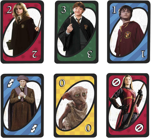 Mattel Games UNO Harry Potter Card Game for Kids, Adults and Game Night based on the Popular Series for 2-10 Players...