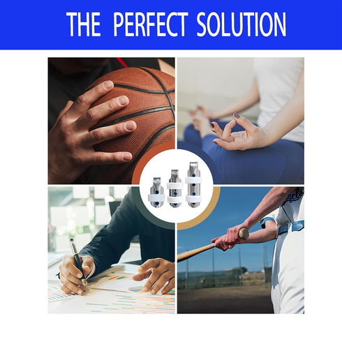 Flexible Portable Aluminum Finger Splint Set?Aluminum Finger Splint Adjustable, for Sprained Swollen Fingers Straightening Arthritis Pain Relief...